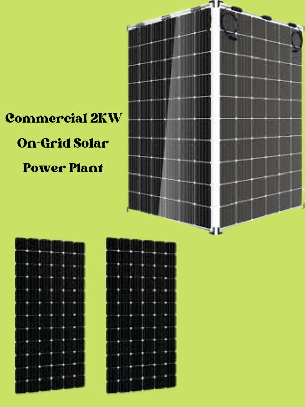 Commercial 2KW On-Grid Solar Power Plant Price in Bangladesh
