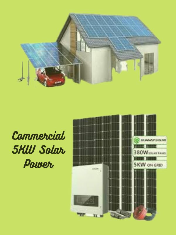Commercial 5KW Solar Power Plant Price in Bangladesh